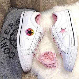 Rare Converse One Star Chinese New Year 2018  White Pink #160340C